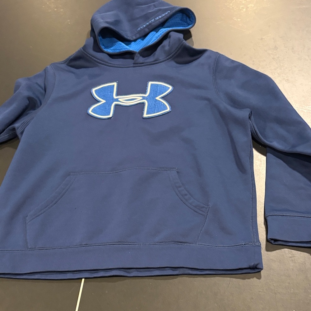 Under Armour Kids Navy Blue Hoodie